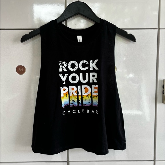 Cyclebar Tops - Cyclebar cropped tank